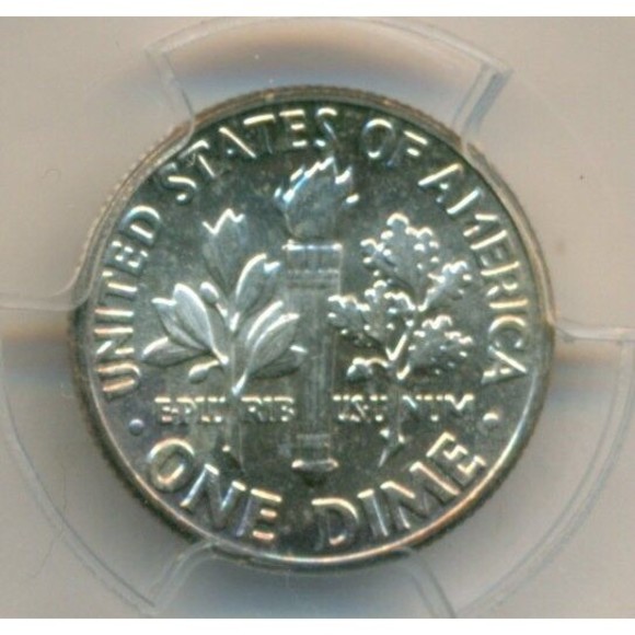 1962 Roosevelt Dime MS66 PCGS - Picture 4 of 4